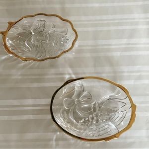 Mikasa Crystal Sweets Dishes